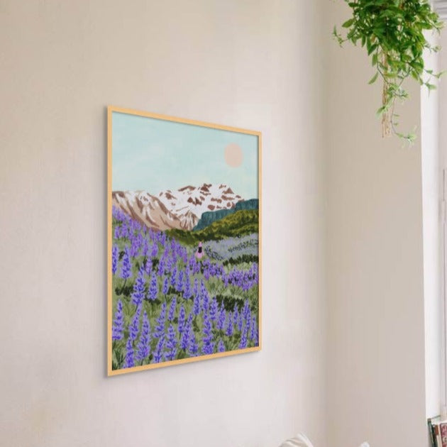 Lupine Art Print