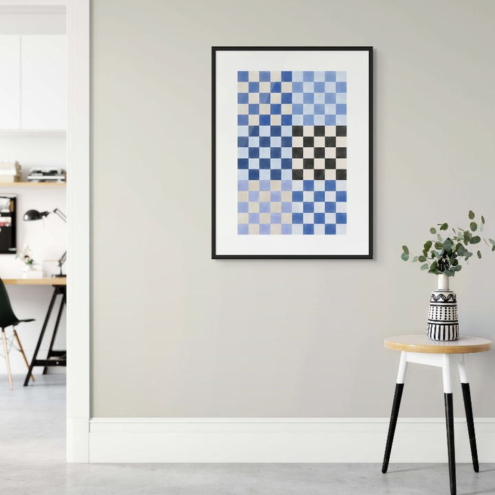 Blue board Art Print