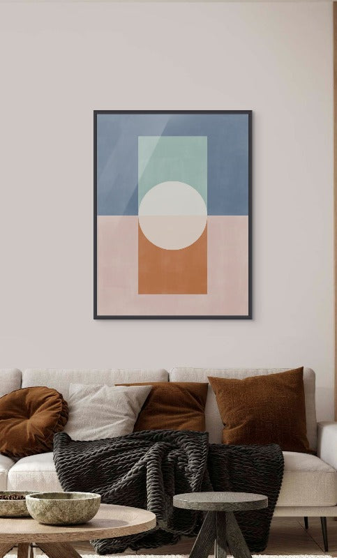 Geometric composition 2 Art Print