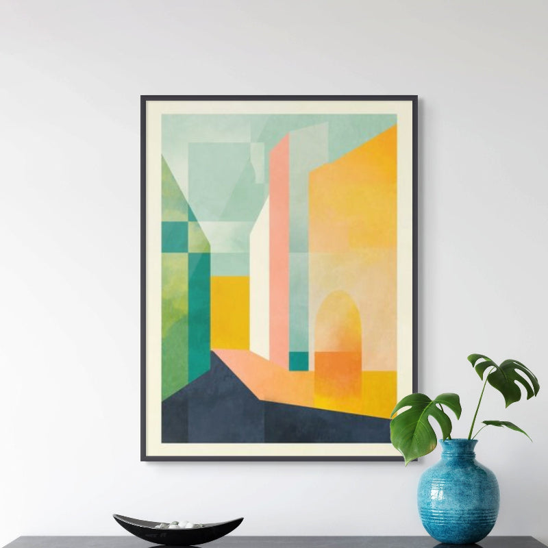 Spaces 3 Town Art Print