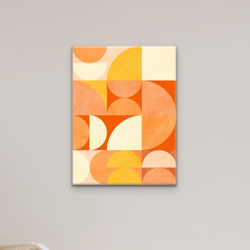 Spring Mid Rhapsody Orange 3 Art Print