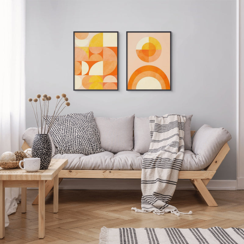 Spring Mid Rhapsody Orange 2 Art Print