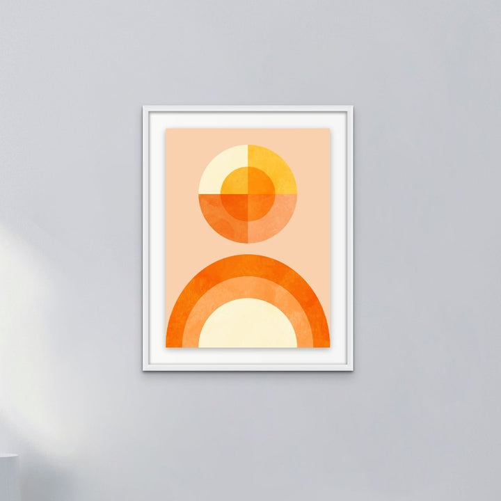 Spring Mid Rhapsody Orange 2 Art Print