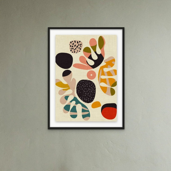 Mid Century Cut Outs 2 Art Print