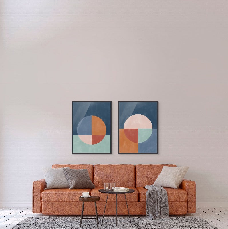 Circular Fushion Art Print