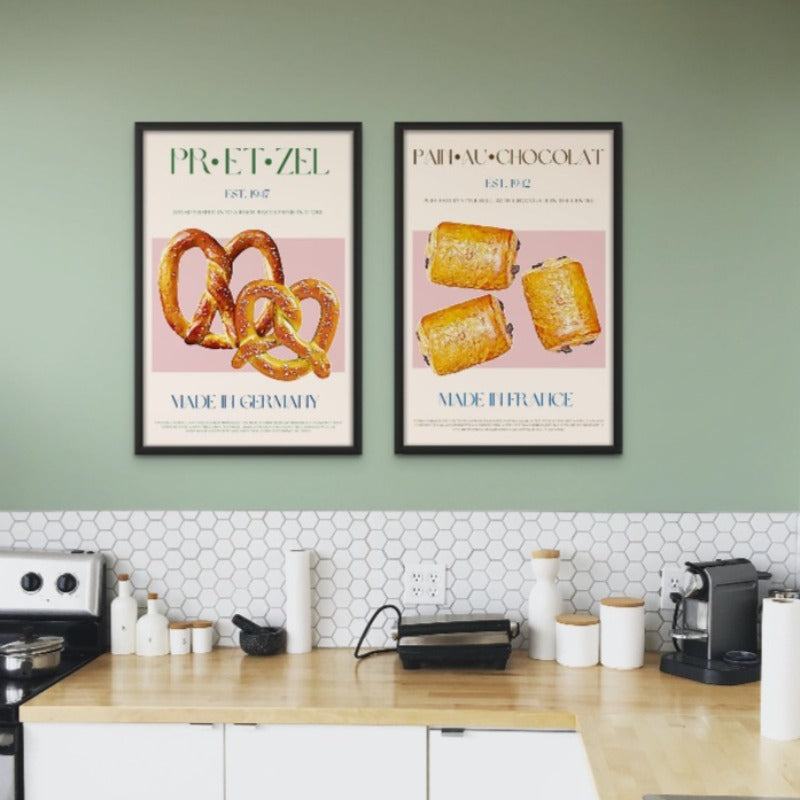 Pretzel Art Print