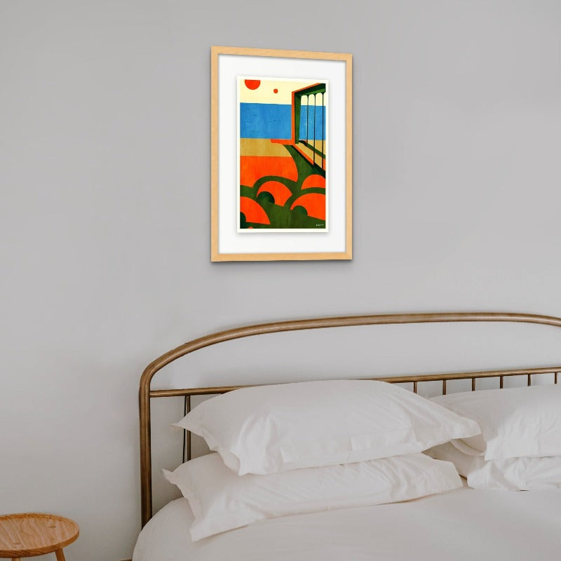 Amalfi, Italy (1964) Art Print