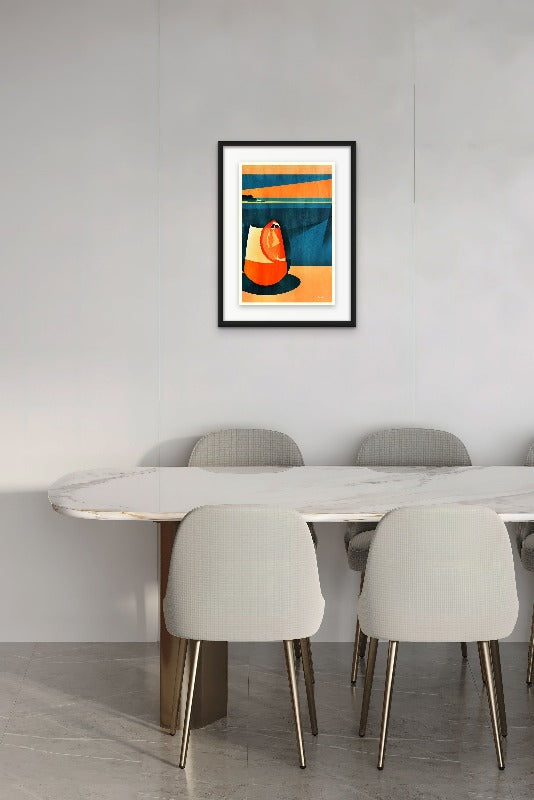 Negroni At Sunset Art Print