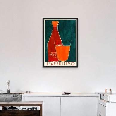 L'aperitivo Art Print