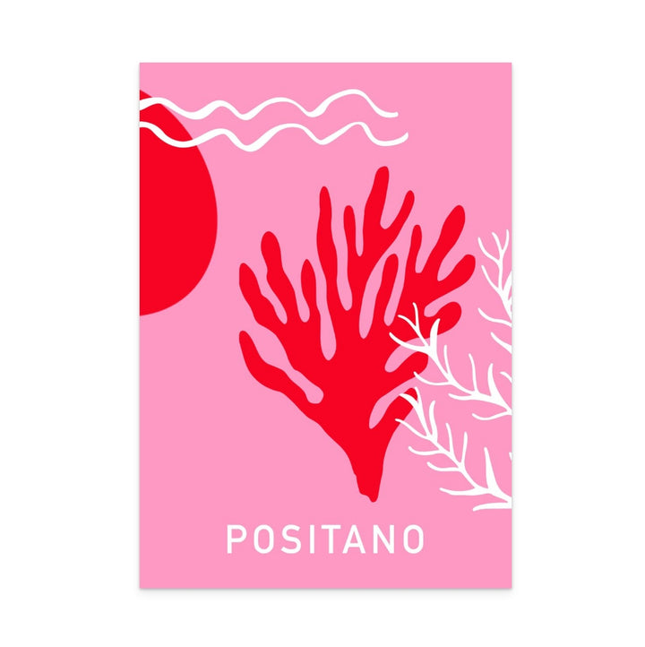 Positano Beach Art Print