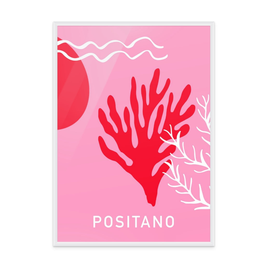 Positano Beach Art Print