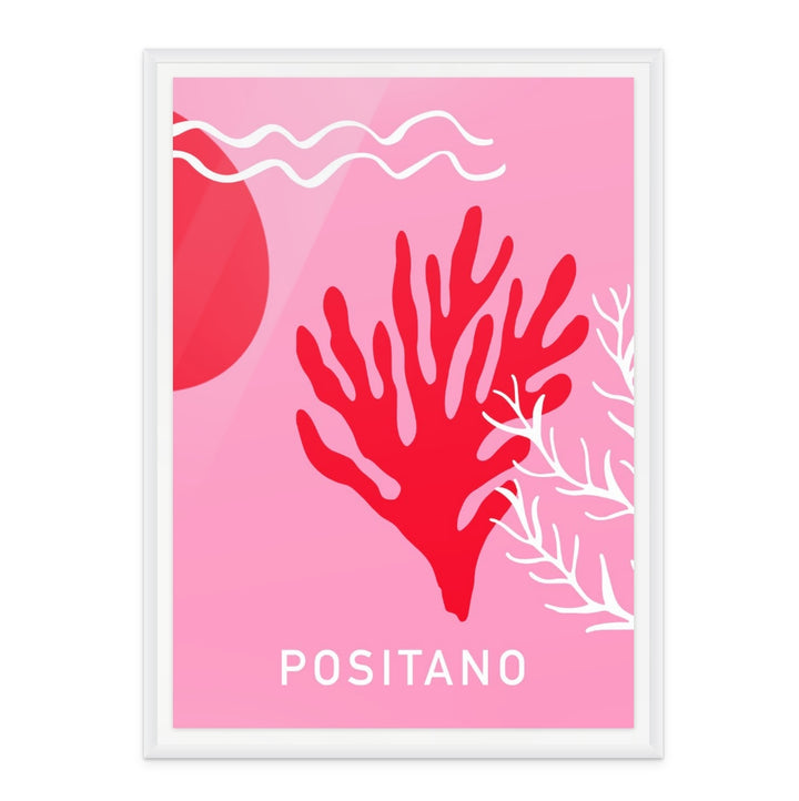 Positano Beach Art Print