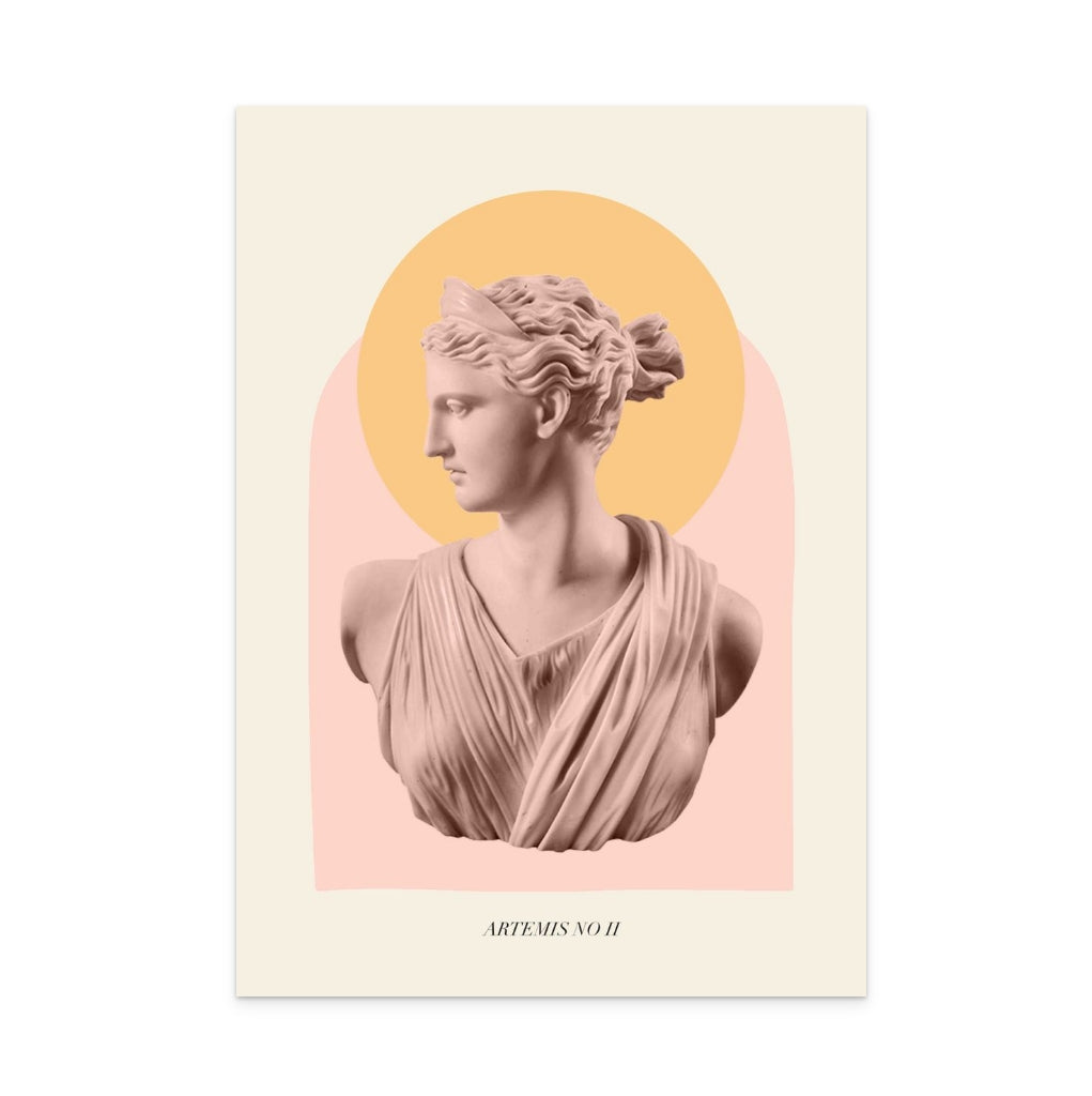 Goddess Artemis Mythology Art Print