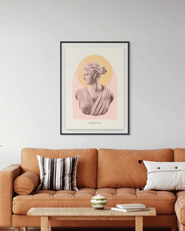 Goddess Artemis Mythology Art Print