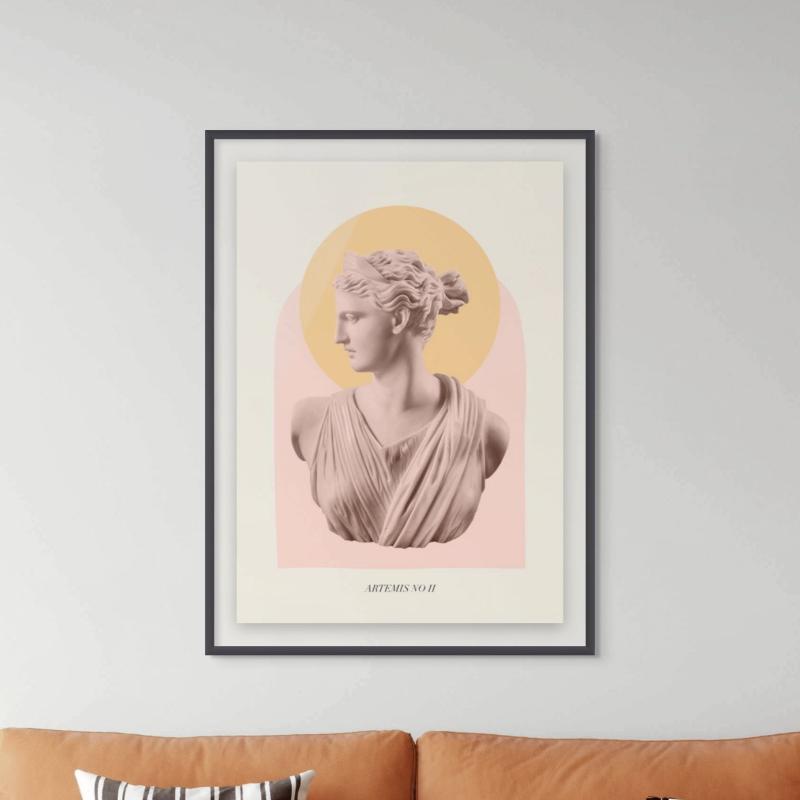 Goddess Artemis Mythology Art Print