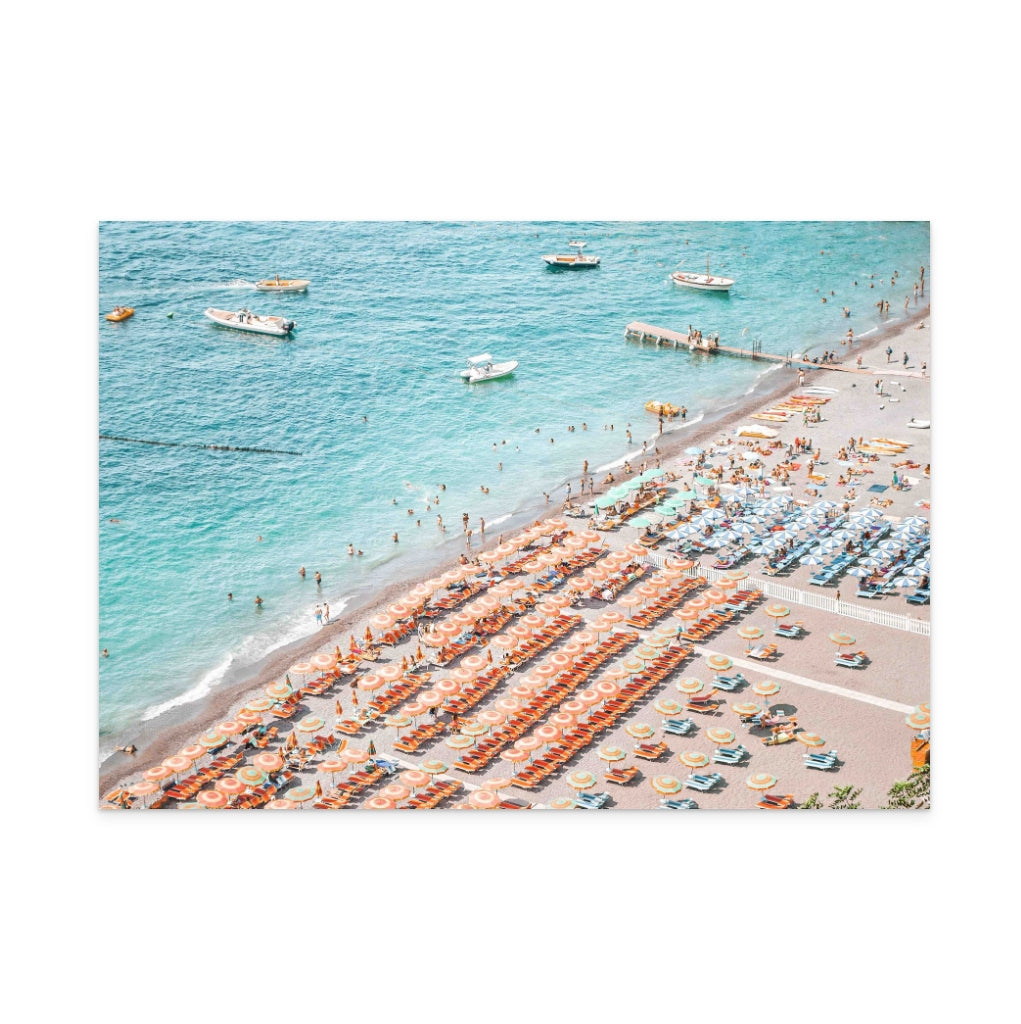 Positano Beach Art Print