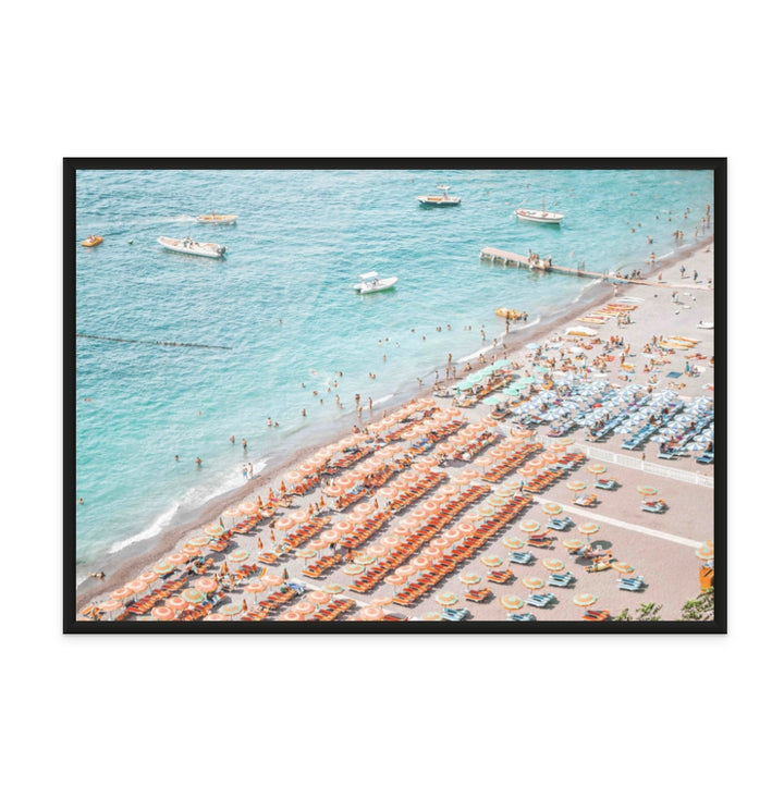 Positano Beach Art Print