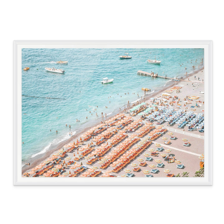 Positano Beach Art Print