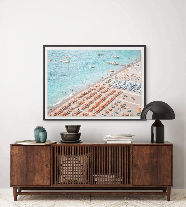 Positano Beach Art Print