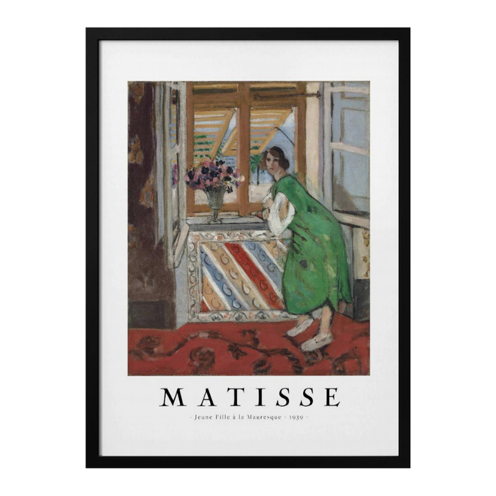 Cuadro "Jeune Fille a La Mauresque 1939"
