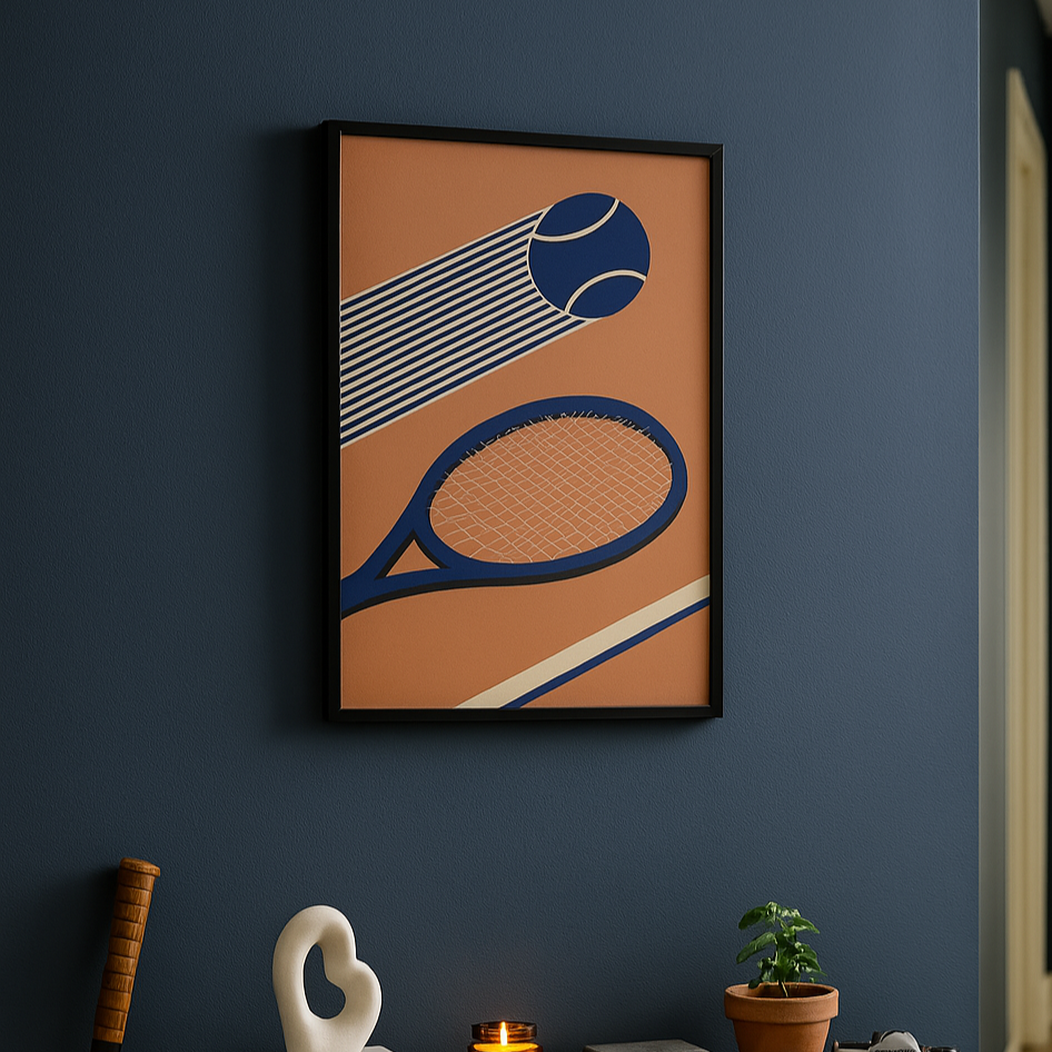 Cuadro "Tennis 80s"