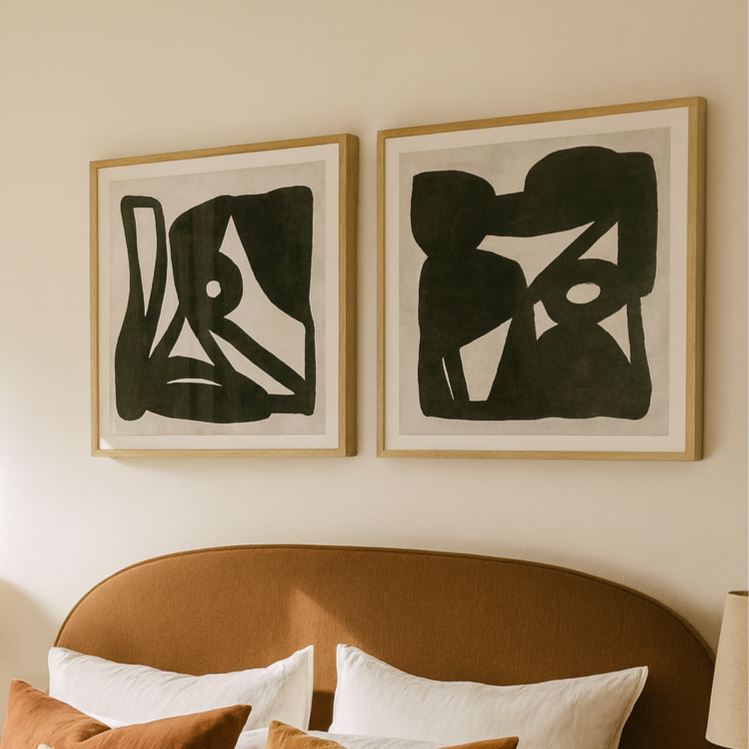 Set de cuadros "Abstract Melody"