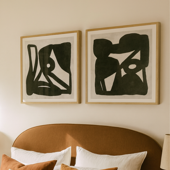 Set de cuadros "Abstract Melody"