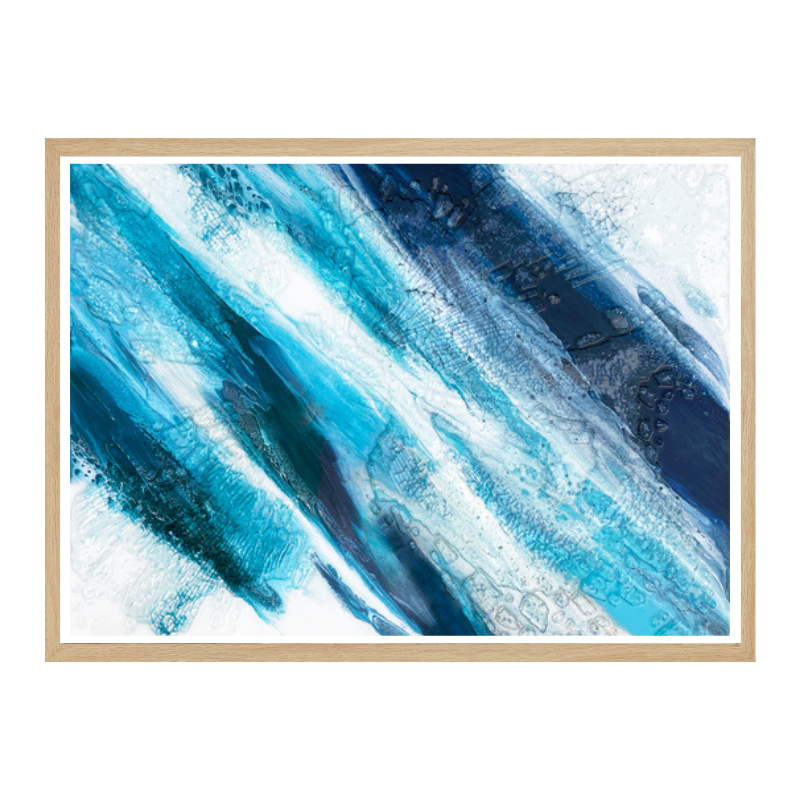 Arctic Ice Art Print