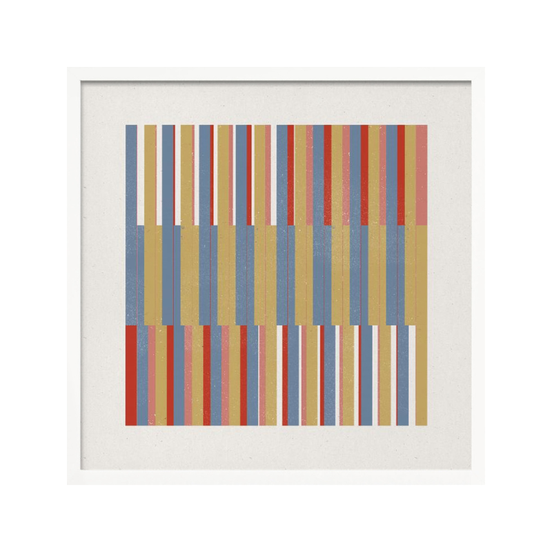 Cuadro "Geometric Color Blocks"