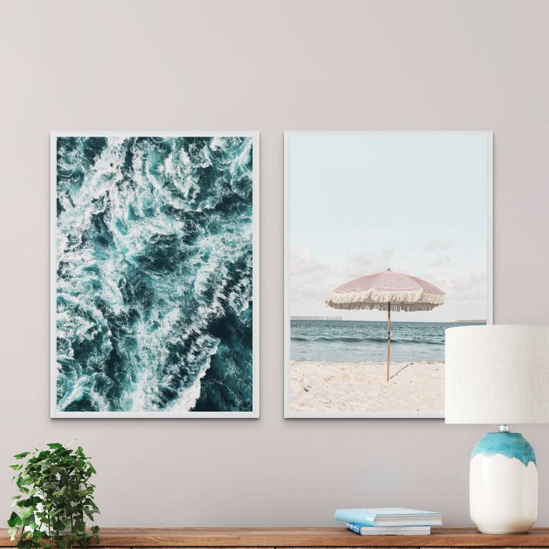 Set "Ocean Breeze" Art Prints