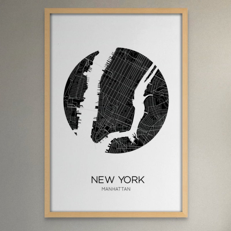 NY Manhattan Art Print