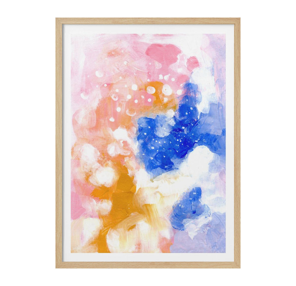 Cotton Candy Heaven Art Print