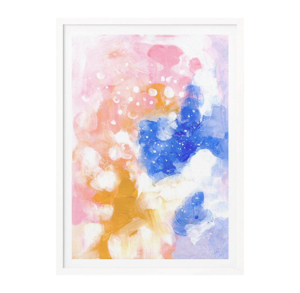 Cotton Candy Heaven Art Print