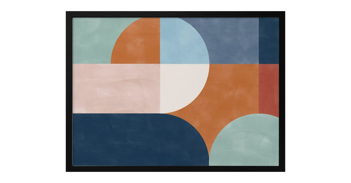 Colorful horizontal Art Print