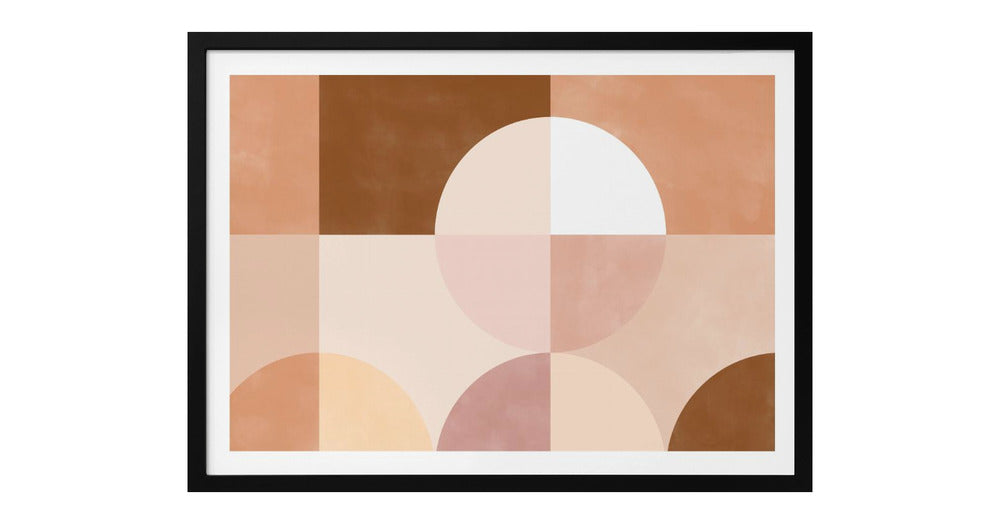 Beiges horizontal Art Print