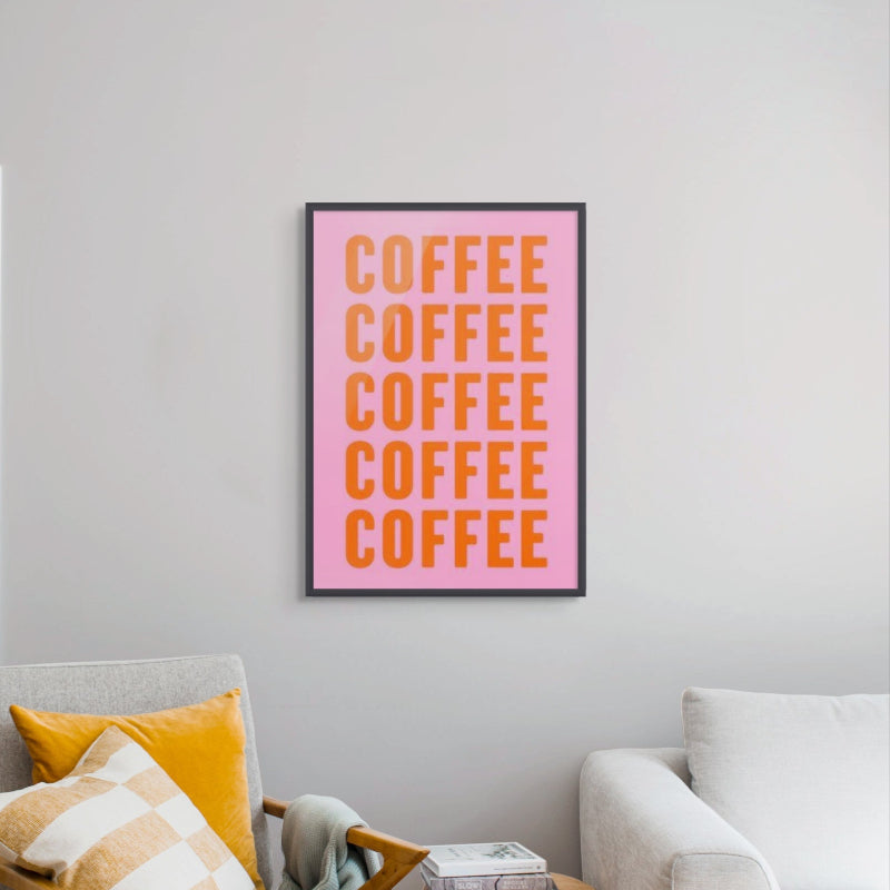 Coffee Obsession Art Print