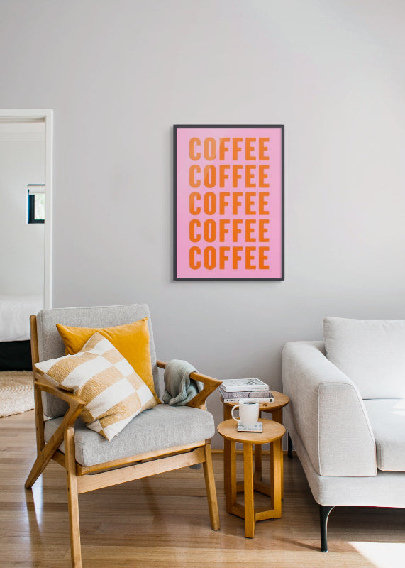 Coffee Obsession Art Print