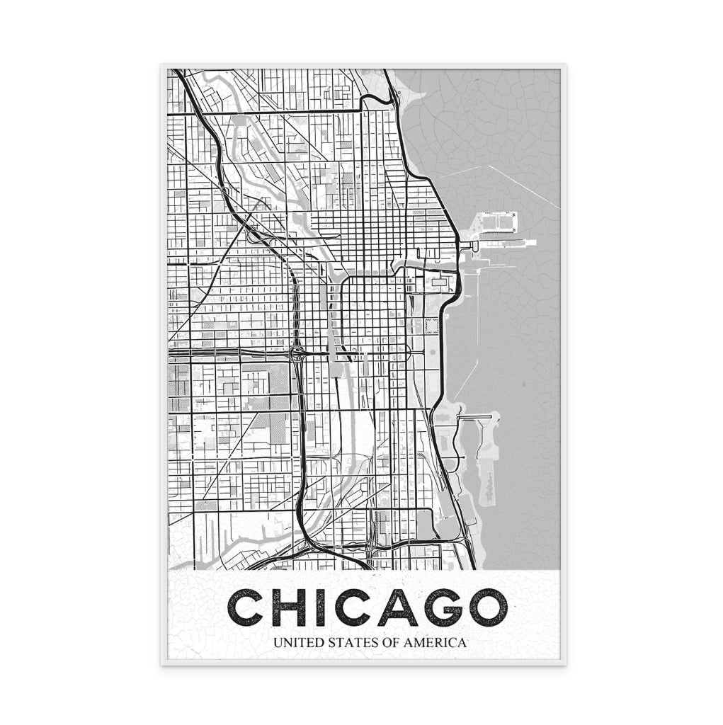 Chicago White Art Print