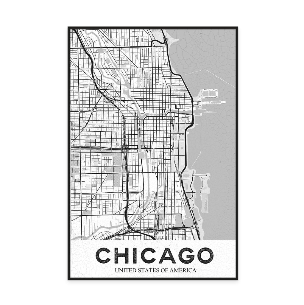 Chicago White Art Print