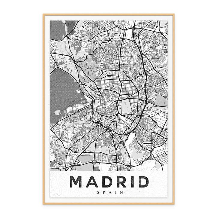 Madrid Art Print