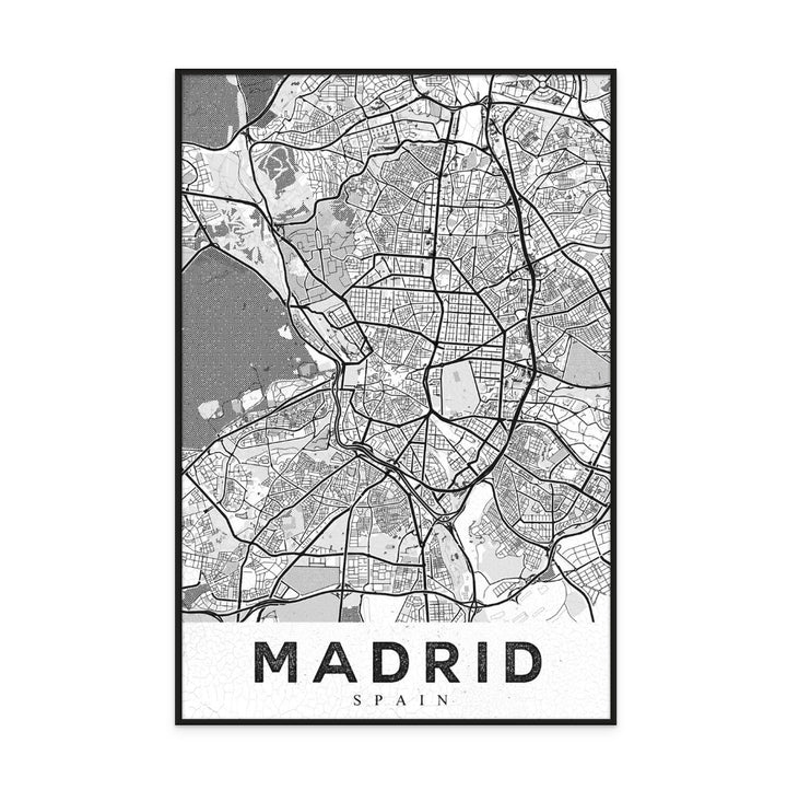 Madrid Art Print