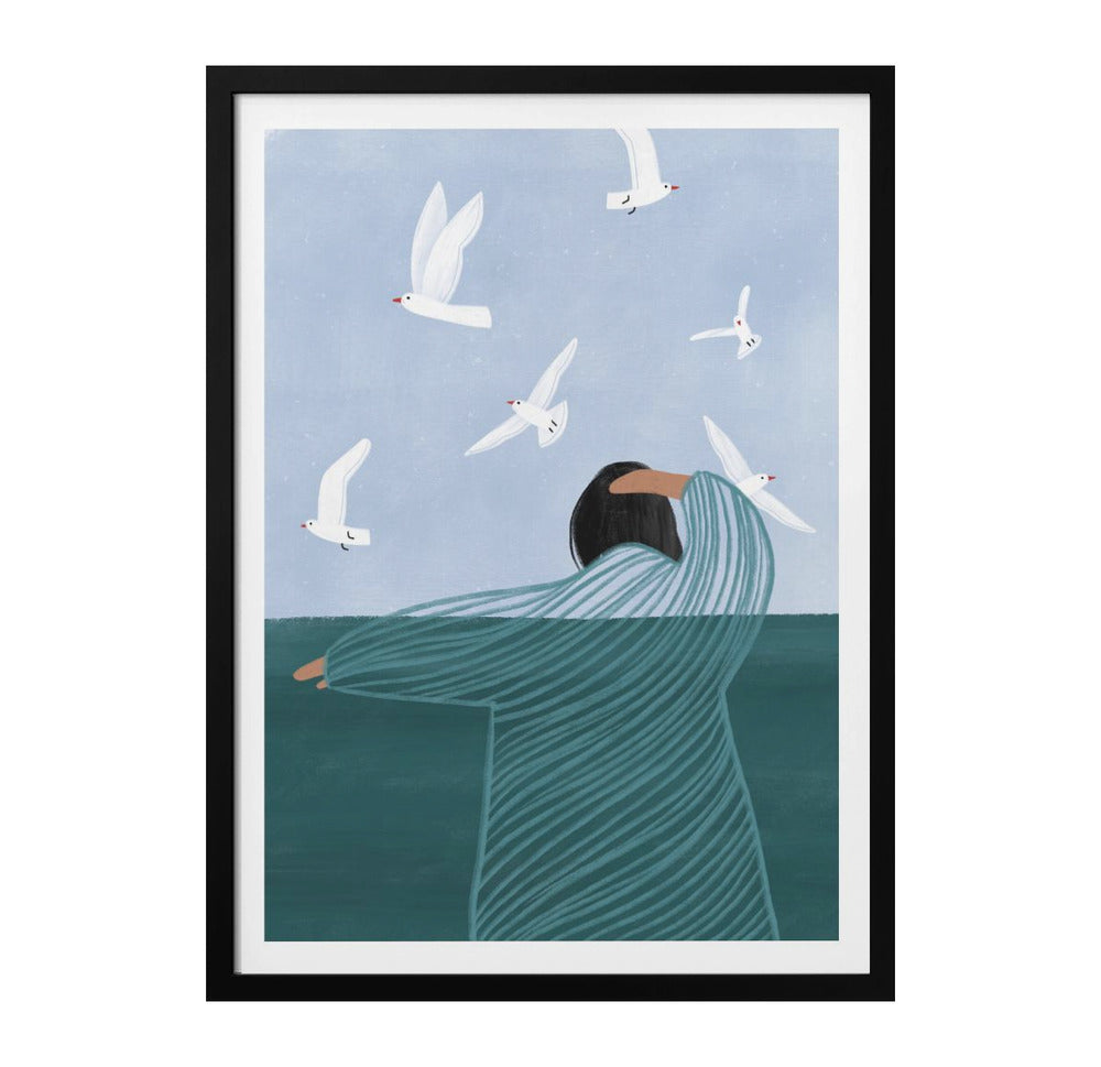 Seaside Art Print