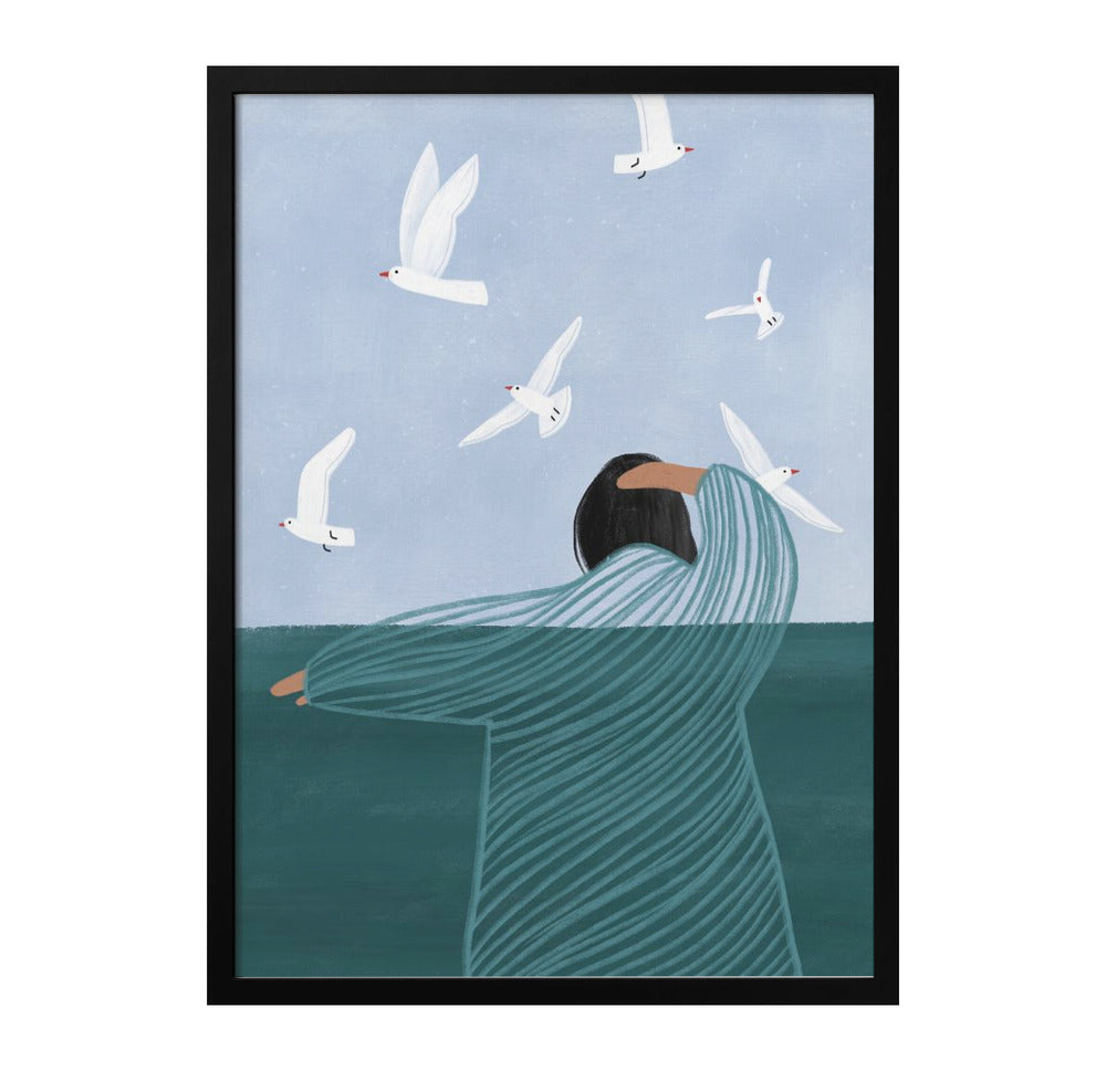 Seaside Art Print