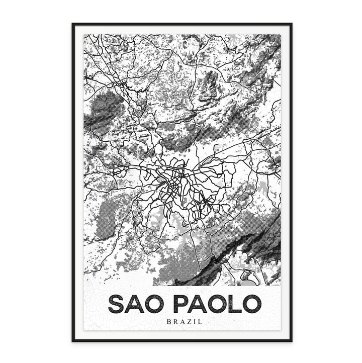 Sao Paolo Art Print