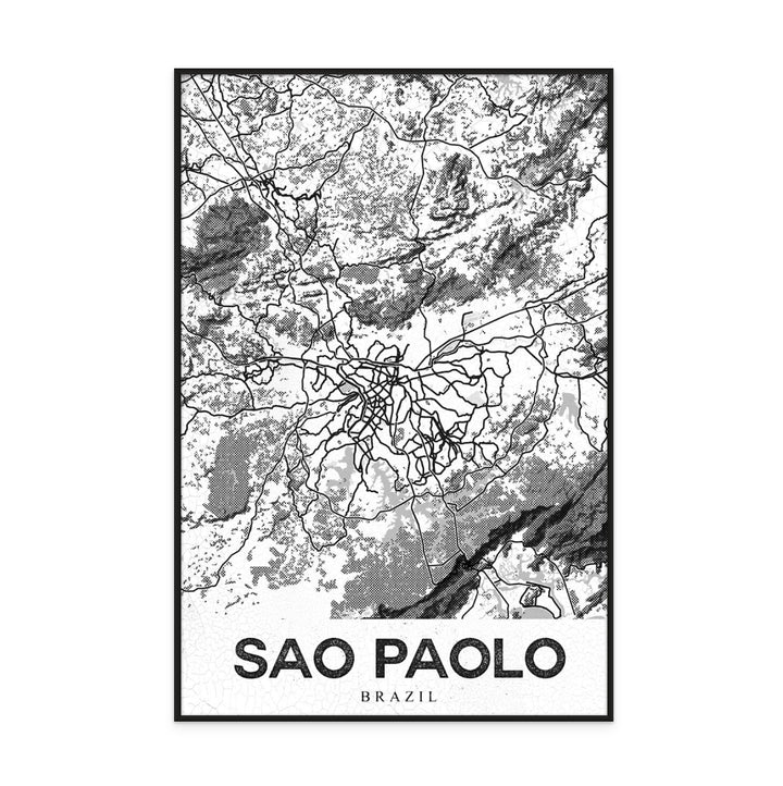 Sao Paolo Art Print