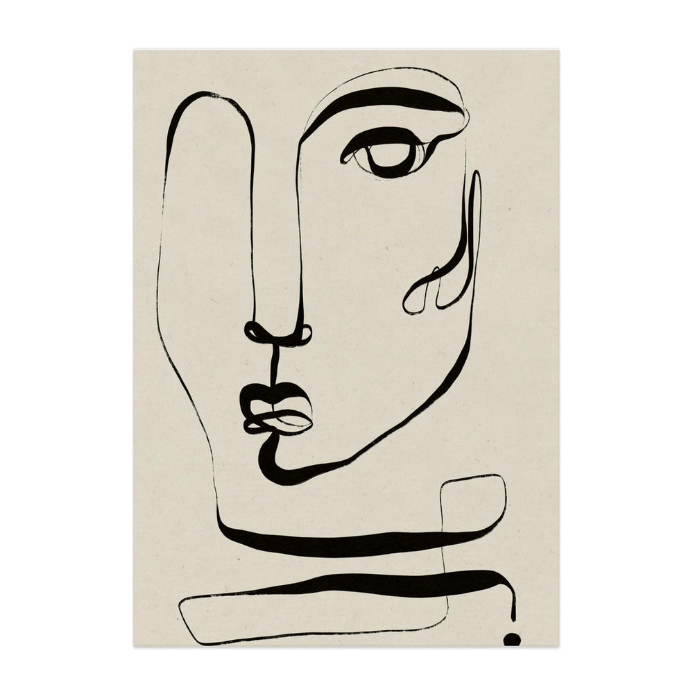 La Visage Art Print