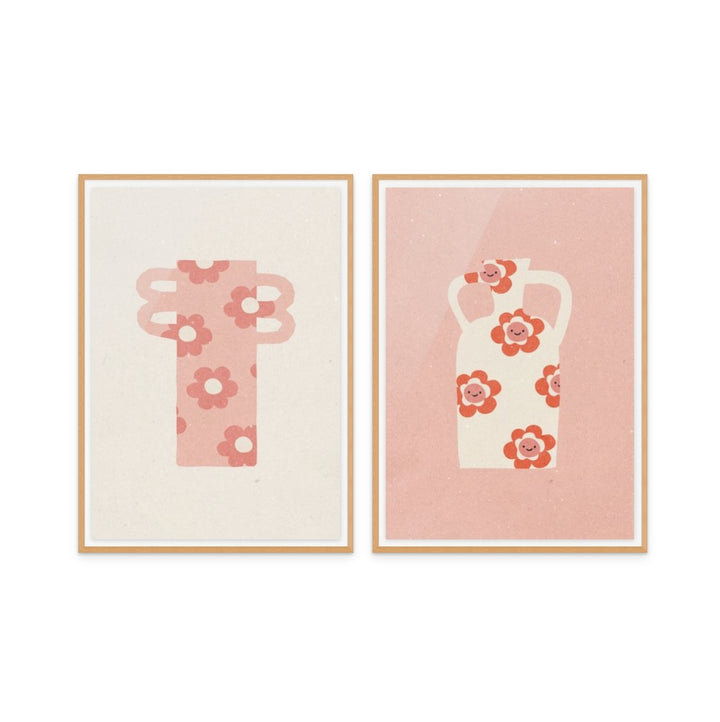 Set "Vases" Art Prints