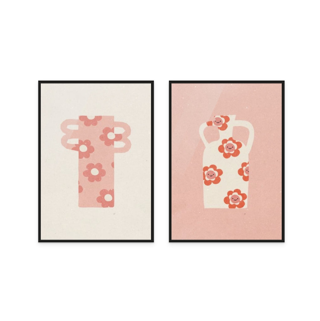 Set "Vases" Art Prints