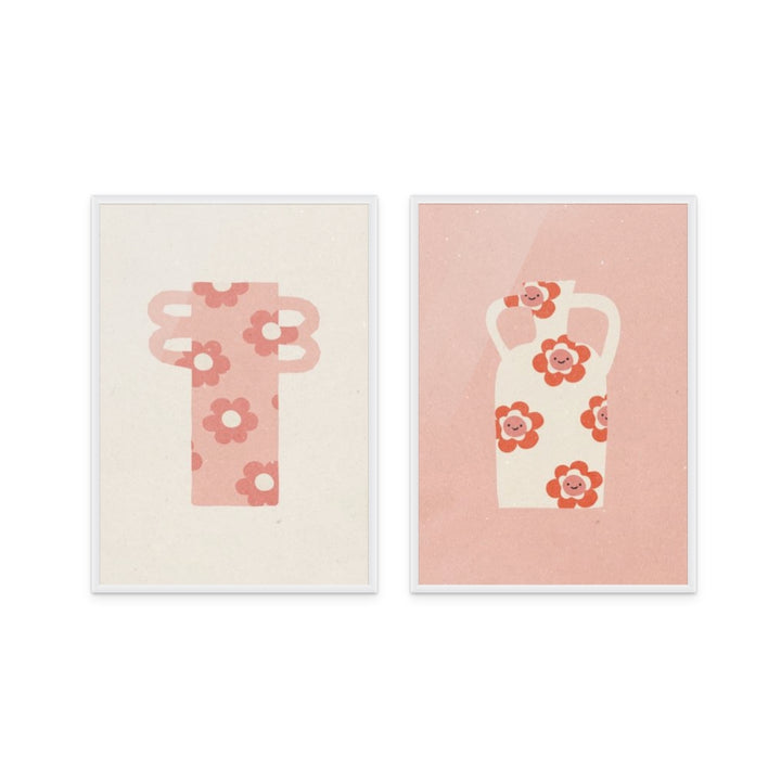 Set "Vases" Art Prints