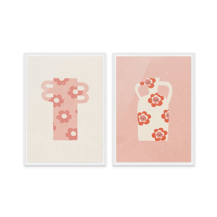 Set "Vases" Art Prints